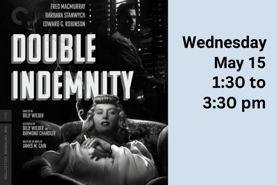 Scarecrow presents Double Indemnity