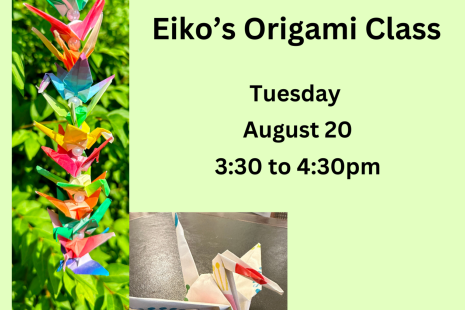 Eikos Origami Class
