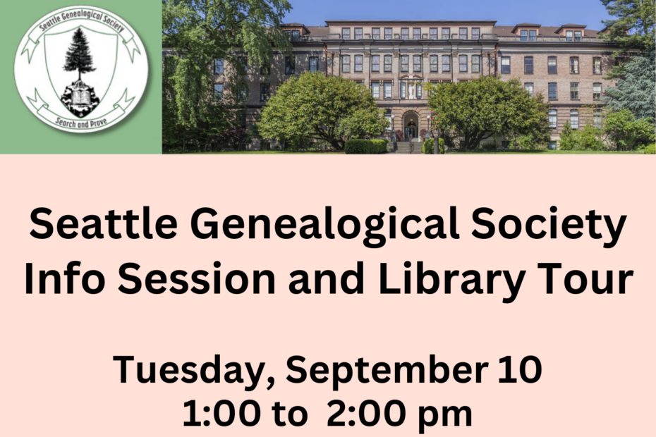 Seattle Genealogical Society