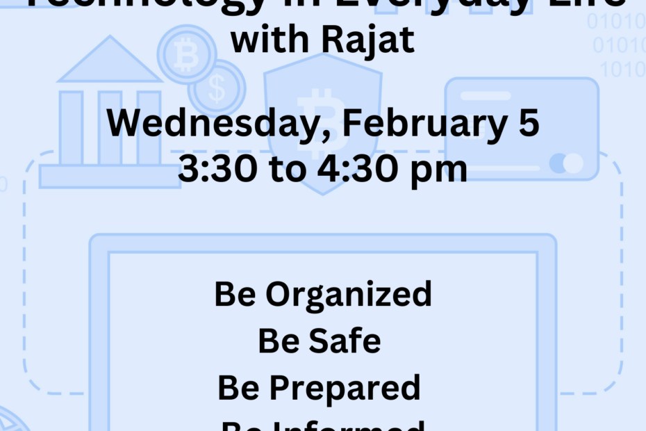 Everyday Technology with Rajat