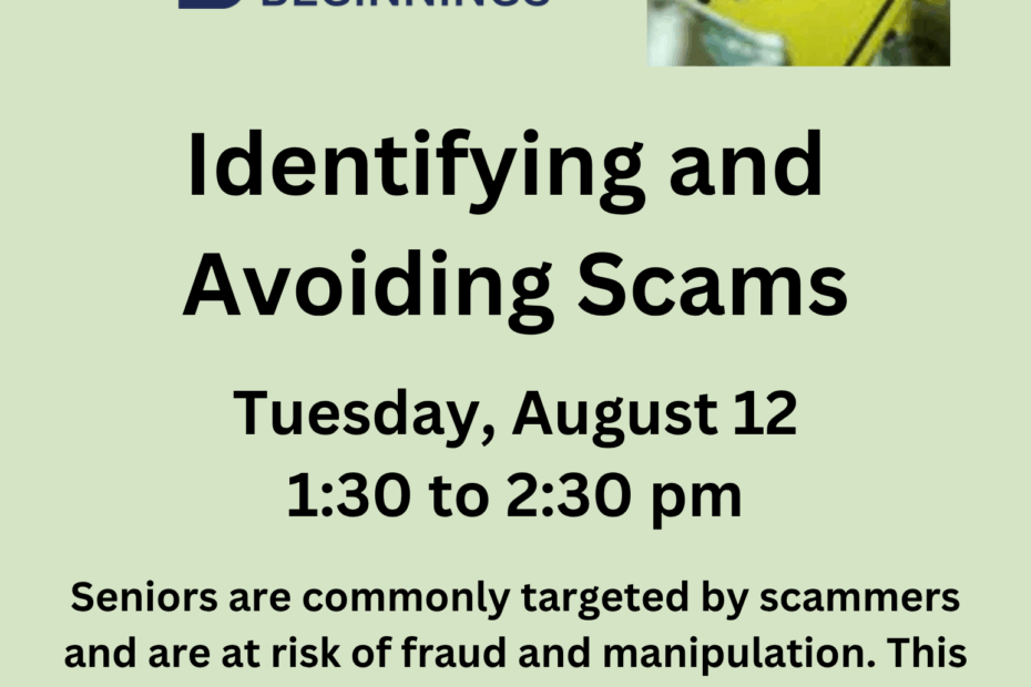 Identifying Scams