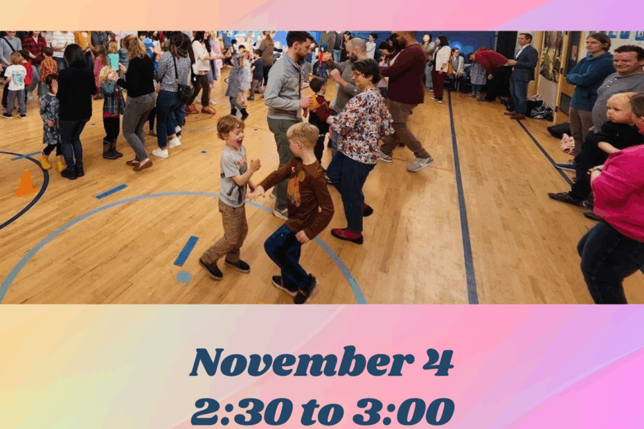 Folk Dancing with Meridian School