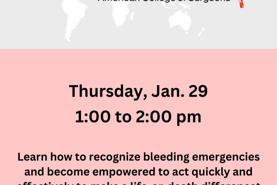 Stop the Bleed Course
